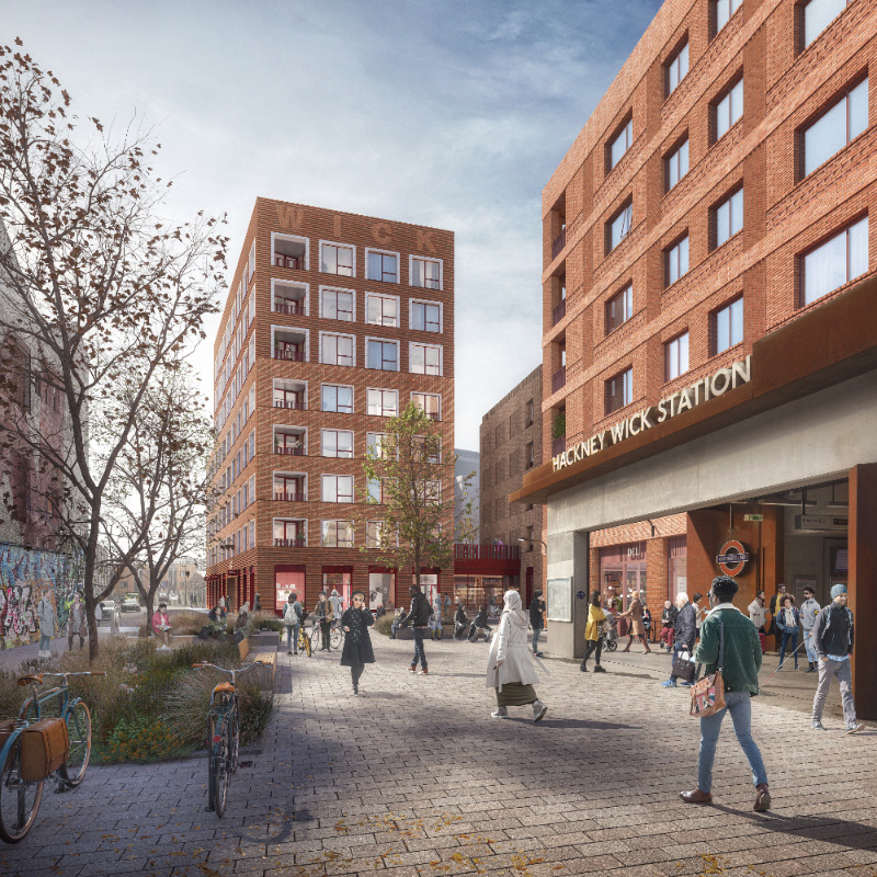 Application submitted for new homes, workspace and retail in Hackney Wick