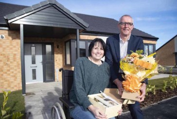believe housing welcomes Newton Hall resident to 600th new-build home