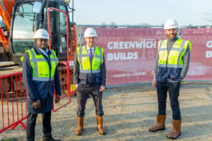 Royal Borough of Greenwich marks start of work on 117 new council homes in Kidbrooke