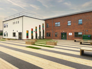 Marley | AntiSlip timber decking the ideal choice for Henlow Academy