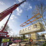 Rollalong delivers modular buildings for homeless families