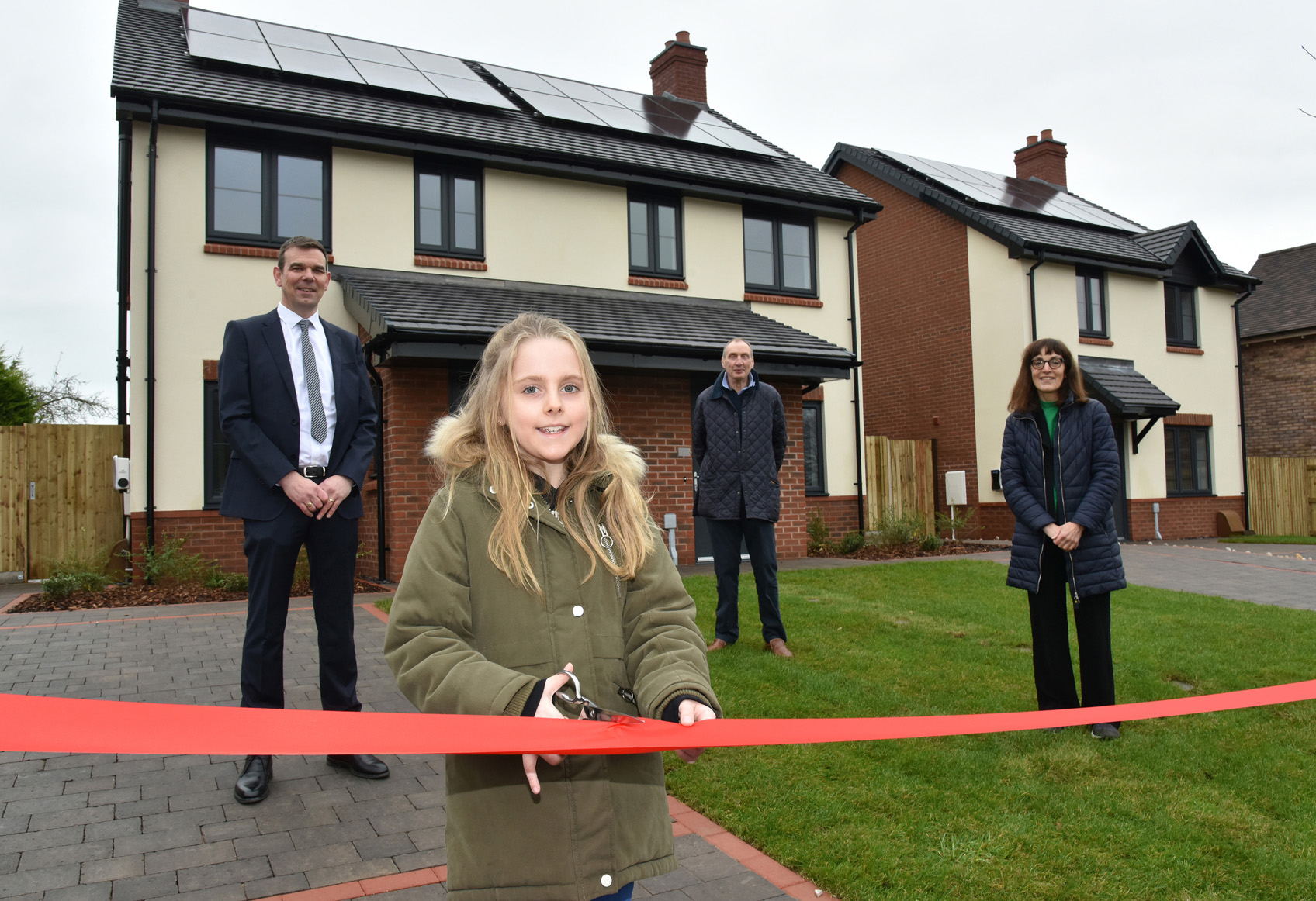 New affordable homes in Shropshire village for Homes Plus labm