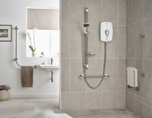 Triton has unveiled their new and improved family of Omnicare thermostatic electric care showers.