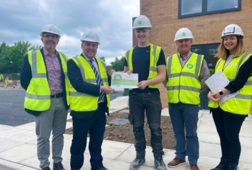 MP celebrates completion of new affordable homes in Warrington