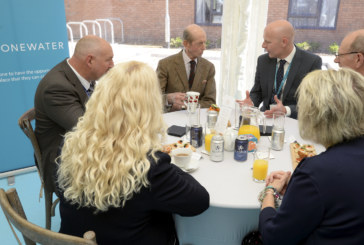 HRH The Duke of Kent visits veteran community-build scheme in Leominster