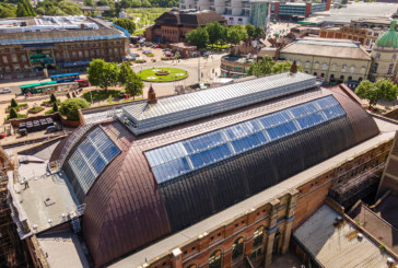 Derby Market Hall marks completion of roof restoration