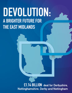 £1.14bn devolution deal for the East Midlands