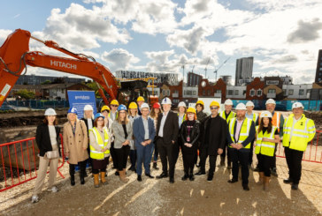 Housing Lead visits New Islington to view start of £12.8m low carbon affordable homes development