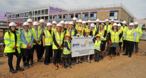 Maybole Community Campus celebrates topping out and moves one step closer to opening