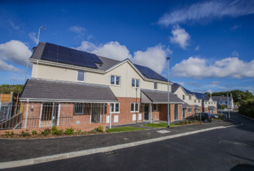 First residents move into affordable eco-friendly homes in Anglesey village