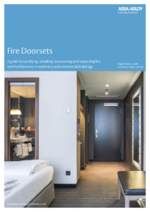 ASSA ABLOY Opening Solutions educated the industry with Fire Door Guide