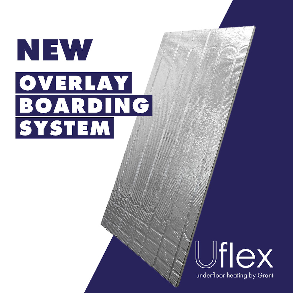 Grant launches Uflex & Uflex MINI Overlay Underfloor Heating System