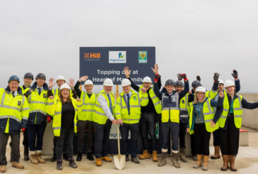 Topping out ceremony for 158 affordable homes in Hemel Hempstead