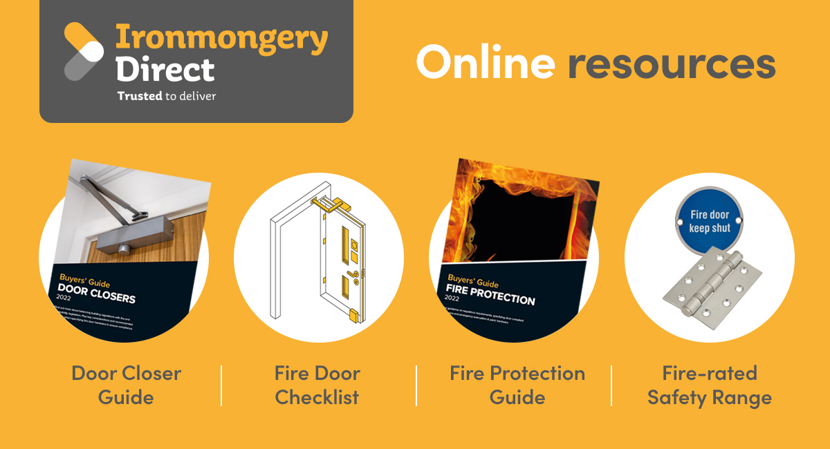 IronmongeryDirect supports Fire Door Safety Week with new online resources