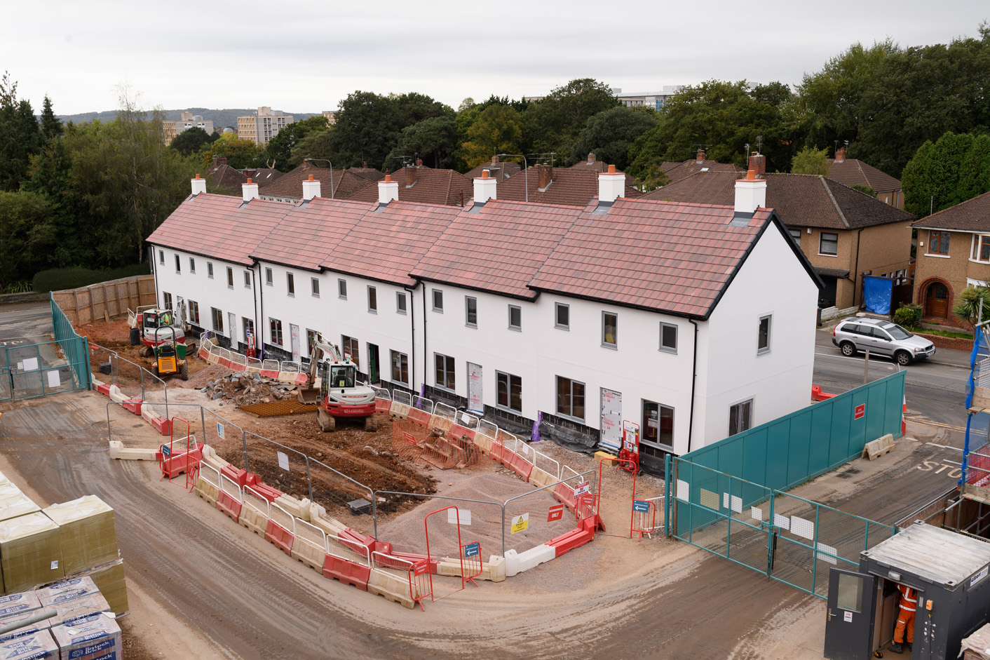 Sustainable Housing Delivered By Wates Residential At Highfields Cardiff LR 