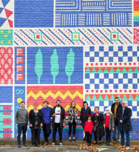 Teviot community unites to design mural for regeneration project