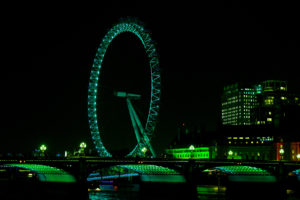 London Eye turns Green for ‘Green Friday’