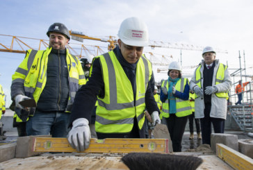 Mayor of London celebrates milestones at Royal Docks regeneration