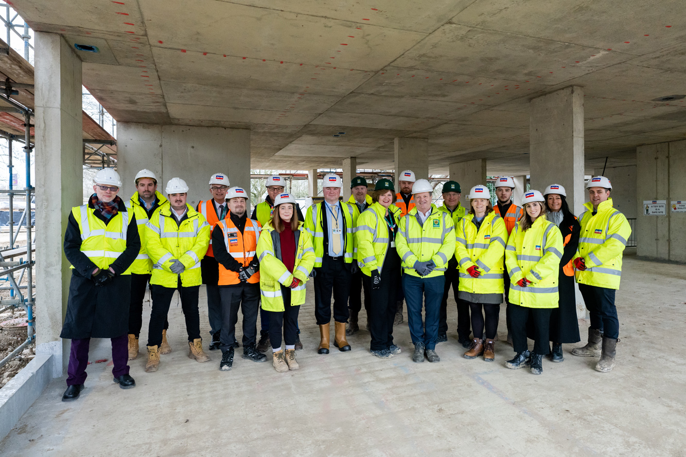 Topping Out Ceremony Marks Milestone For New Social Housing Development ...