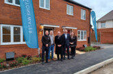 Local MP visits latest affordable housing scheme