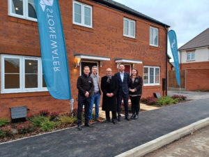 Local MP visits latest affordable housing scheme