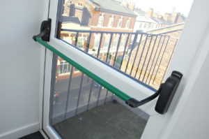 Fast escape with the Yale Lockmaster Panic Exit Device
