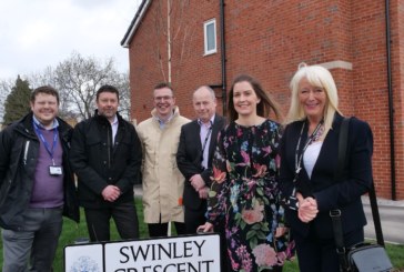 Council’s Housing Lead visits newly completed Poplars development in Heaton Mersey