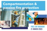 Webinar highlights compartmentation as key to fire safety