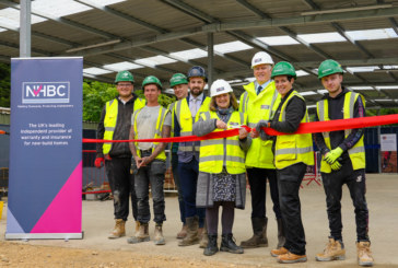 Cambridgeshire’s first “real-life” bricklaying apprenticeship Training Hub opens to combat the skills gap and housing shortage