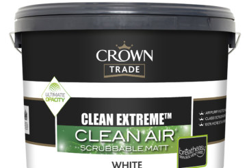 Crown Trade launches first ultra low VOC, air purifying paint