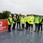 Topping out ceremony marks milestone for Alderbrook School