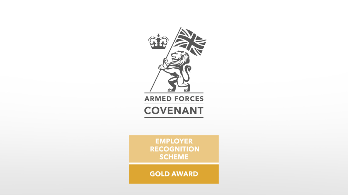 Orbit awarded highest possible accolade for its support of armed forces community