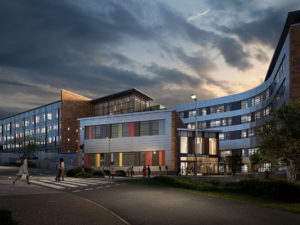 Stepnell starts new main entrance for Queen Alexandra Hospital