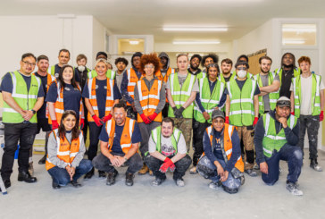 Jewson Partnership Solutions and YouthBuild complete seventh community project