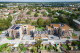 75 new council homes completed at Campkin Road, Cambridge