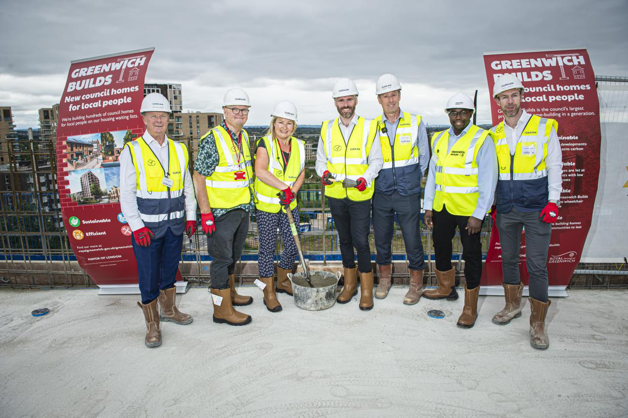 Royal Borough Of Greenwich Marks 122 New Council Homes In Kidbrooke Labm   Greenwich Builds 2 