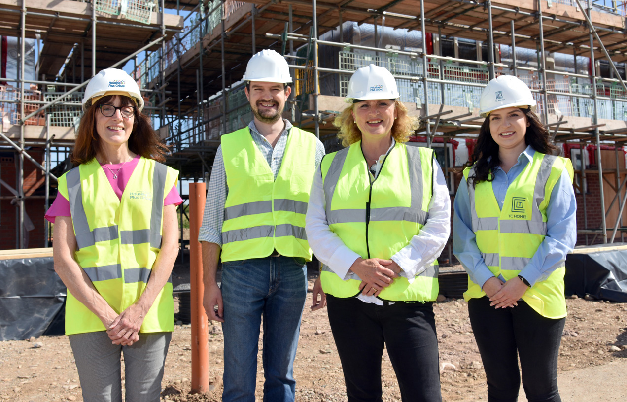 Work underway on 20 affordable homes in Baschurch labm