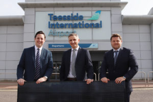 Joint venture between SSE and Teesside International Airport will deliver major green energy project for the region