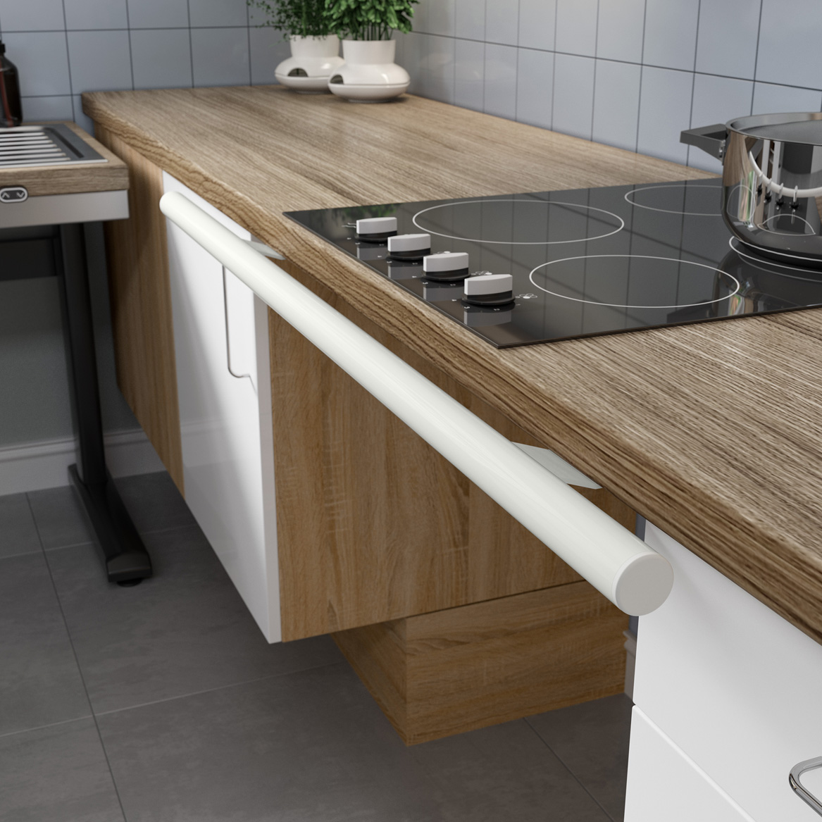 AKW helps make kitchens safer thanks to new Grab-a-Rail