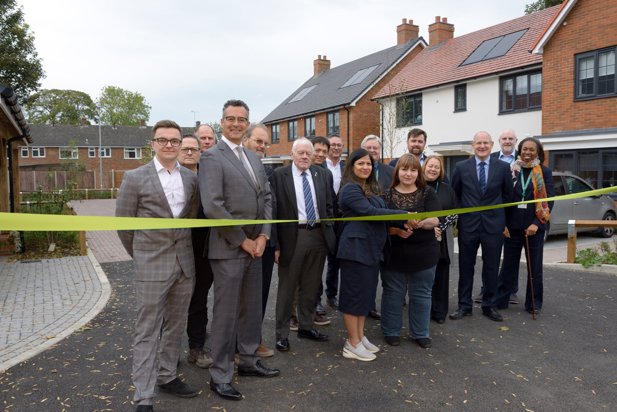 New council homes in Tring completed labm