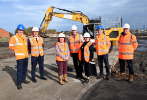 First spade in the ground at £37m Newcastle housing regeneration project
