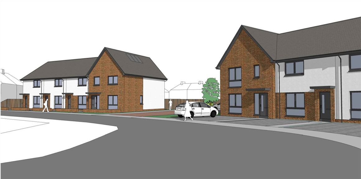 Caledonia Housing Association starts work on new affordable homes in
