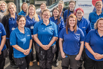 Women across LiveWest’s trade workforce passionate about encouraging others to follow in their footsteps