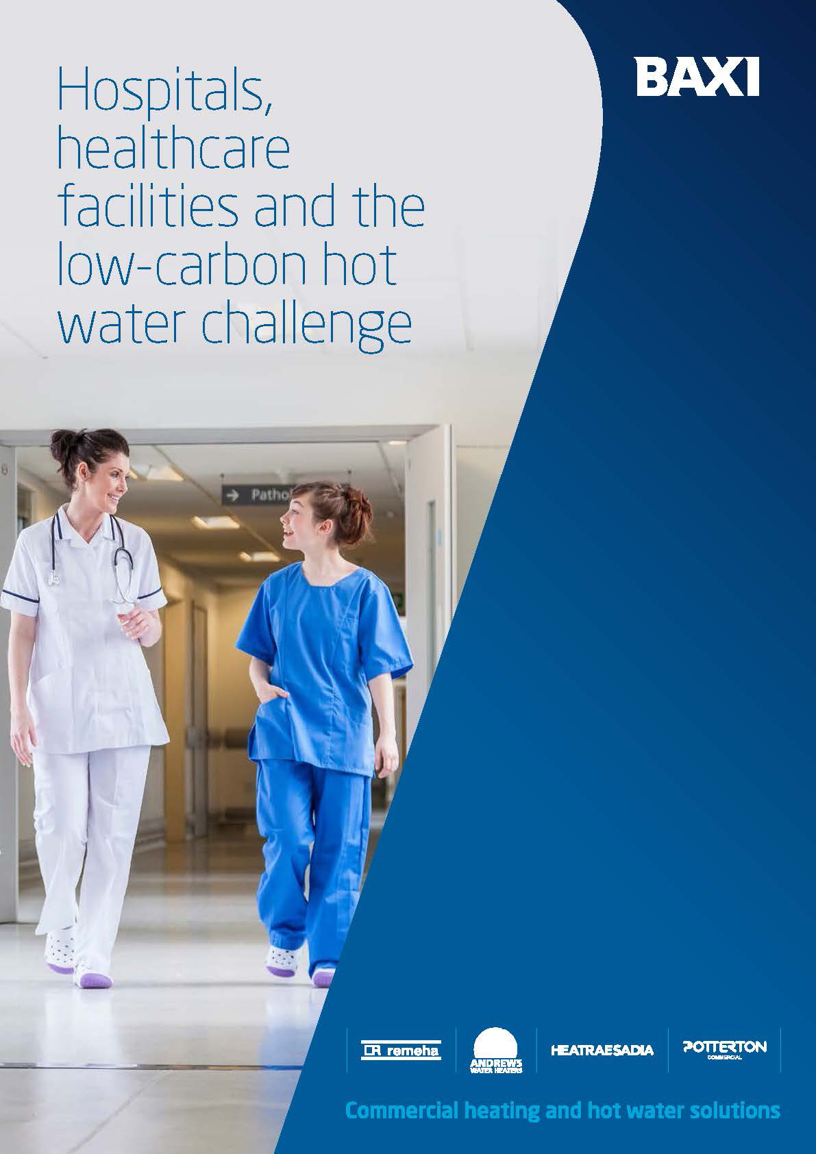 New Baxi guide sets out achievable options for safe, more efficient hot water for healthcare