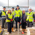 Topping out ceremony for 65 affordable Hightown homes in Luton