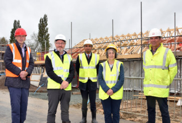 Construction underway on new affordable homes in Pontesbury