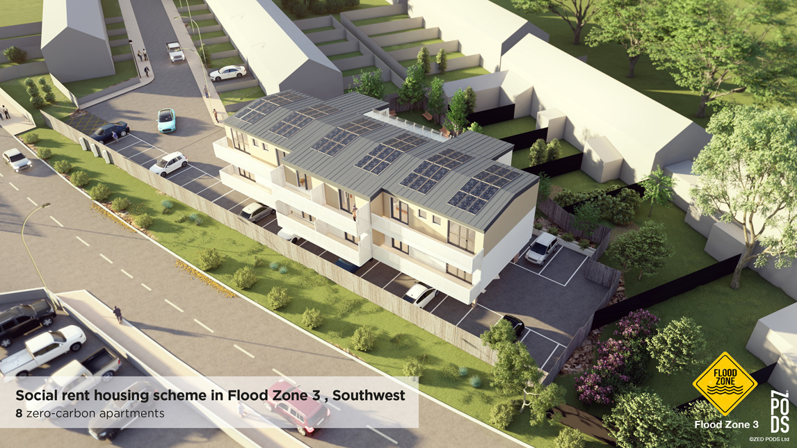 ZED PODS | Delivering modular homes on leftover sites