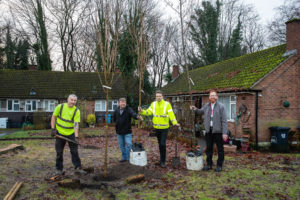 ForHousing marks milestone of planting 500 trees in Salford community