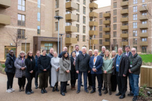 Park Rise site visit marks commencement of residential occupancy in second phase of Havering '12 Estates' regeneration project