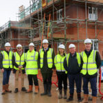 Affordable homes a step closer as Winchester councillors view progress at 109 home development